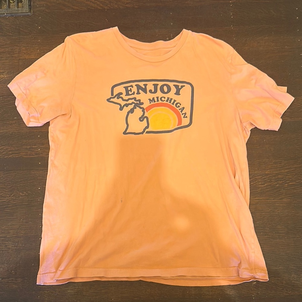 Enjoy Michigan Graphic T Shirt